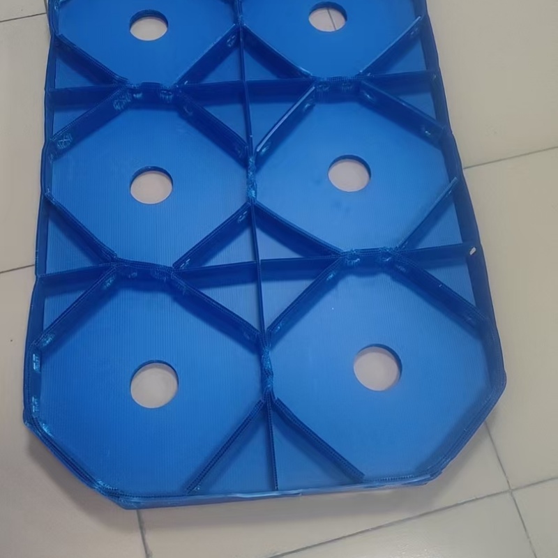 六边异形中空板定位刀卡（圆柱工件专用托盘）
